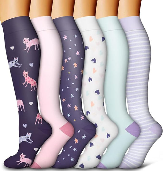 BUY 3 PAIRS GET 3 FREE - Stellar Pastel Stripes Bundle